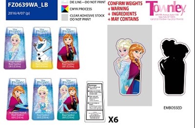 Label (Frozen 6pack Label)